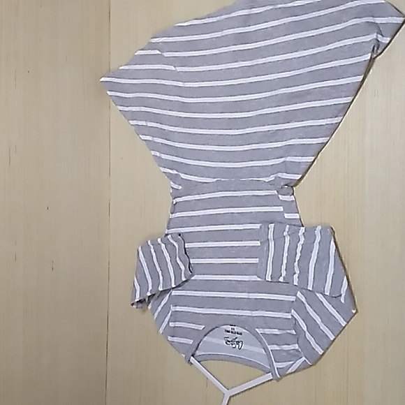 City Streets gray and white dress extra small 4/5 60% cotton 40% polyester - Picture 1 of 3